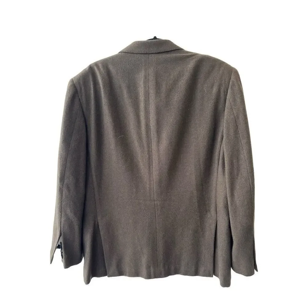 Ralph Lauren Black Label Slim Fit 100% Wool Brown blazer Sport Jacket 42R - Picture 5 of 12